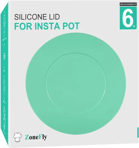 Vista 7 de Funda de silicona para olla instantánea de 8 cuartos de galón – Tapa interior de olla de 8 cuartos de galón para Insta Pot Duo, Pro, Ultra, Crisp