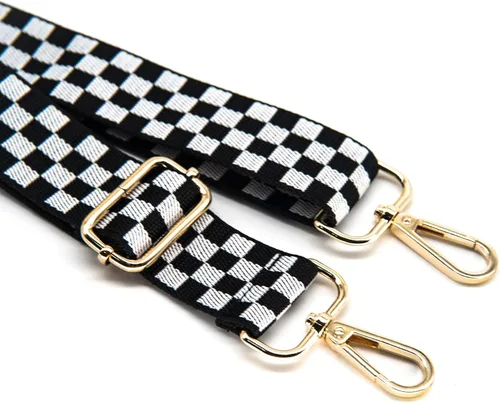 Vista 235 de S&loyoe Correas de repuesto para bolso, correa ajustable para bolsa cruzada, correas de guitarra anchas para bolsos de 1.5 pulgadas