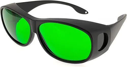 Vista 2 de 650nm 638nm gafas protectoras rojas de seguridad láser LED para como terapia de luz roja