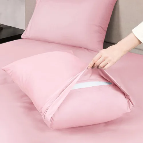 Vista 3 de Mejoroom Juego de sábanas tamaño individual – Sábanas individuales de Hotel Collection – Sábanas y fundas de almohada con sábana bajera de bolsillo