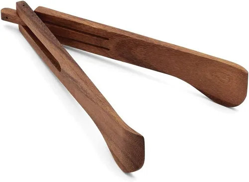Vista 7 de Ironwood Gourmet Juego de utensilios de ensalada extra grandes, 2.75 x 2.75 x 13 pulgadas