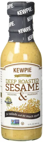 Vista 8 de Kewpie Adobo de aderezo de sésamo tostado profundo, estilo japonés, 16.9