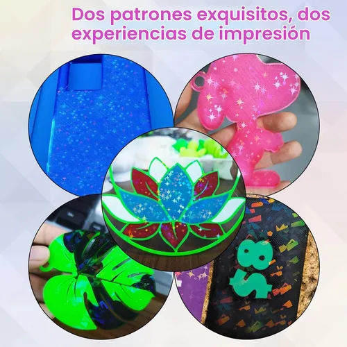 Vista 7 de IdeaFormer-3D Placa de Construcción Rainbow Confetti PEF+Galaxy PEY para Creality K1C/K1/K1 SE/Ender 3 V3 SE/Ender 3 V3 KE/Ender 3 S1/Pro/Ender 5