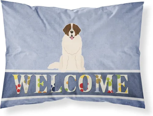 Vista 238 de Caroline's Treasures BB2515PILLOWCASE Between Friends Appenzeller Sennenhund - Funda de almohada de tela estándar, ligera, súper suave, fácil