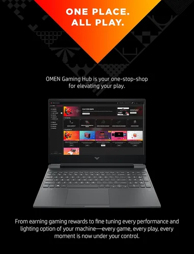 Vista 7 de Laptop Gaming HP Victus 15, NVIDIA GeForce RTX 3050, Intel Core i5-12500H de 12ª generación, 8 GB de RAM, SSD de 512 GB, pantalla Full HD, Windows