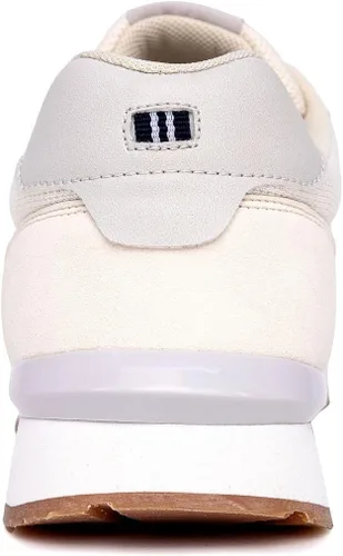 Vista 3 de Nautica Tenis con cordones para hombre informales, elegantes y cómodos para caminar