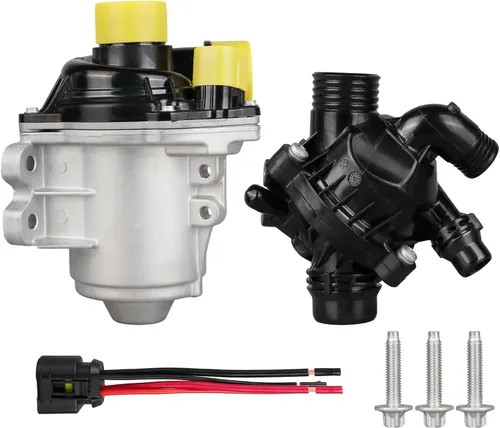 Vista 16 de Bomba de agua de motor eléctrico compatible con BMW 328i 528i X3, X5 428i 228i X1 X4 Z4 2012-2017 228i/328i/428i/528i xDrive, bomba de refrigerante