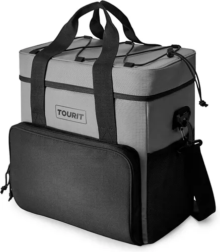 Vista 9 de TOURIT Bolsa de enfriador suave pequeña aislada, bolsa de enfriador de almuerzo de 24/35/46 latas, caja de hielo, enfriadores portátiles y a prueba