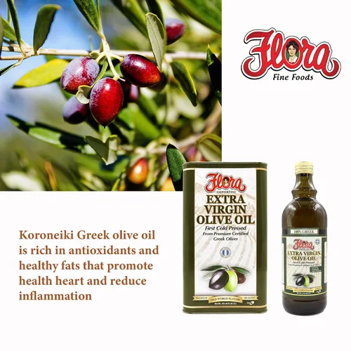 Vista 2 de (3 litros de lata) Aceite de oliva virgen extra griego 100% extraído de aceitunas Koroneiki, importado de Grecia, calidad premium