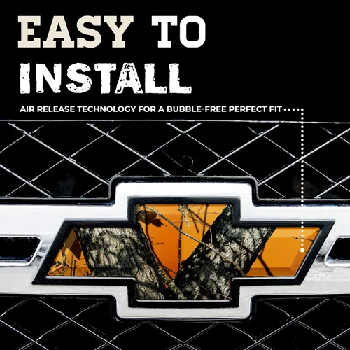 Vista 3 de Mossy Oak Graphics 14010-BI Break-Up Infinity Piel de emblema de auto, Blaze