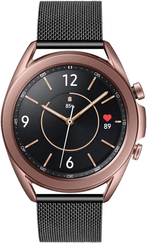 Vista 3 de Correa de repuesto para Amazfit GTS/GTS 2 para mujer, de acero inoxidable, con correa de repuesto para Amazfit GTS 2e/GTS 2 Mini Smartwatch