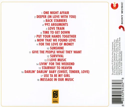 Vista 2 de The Very Best Of The O'Jays [CD]
