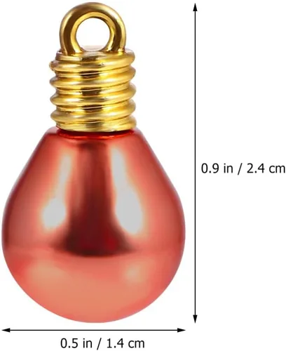 Vista 2 de Bolas de Navidad, 100 unidades, mini adornos de bolas, bolas para árbol de Navidad, bolas colgantes, bolas coloridas para árbol de Navidad, bola