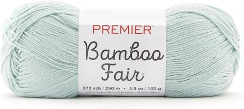 Vista 17 de Premier Yarns Hilo de bambú Fair DK, para tejer y tejer, mezcla de algodón para tejido y ganchillo en climas cálidos, color marfil