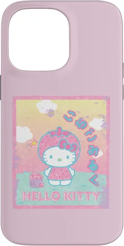 Vista 21 de Hello Kitty Funda de leche de fresa para iPhone 17