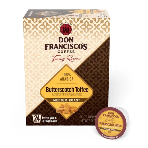 Vista 14 de Don Francisco's Blueberry - Cápsulas de café de una sola porción, tostado medio, 24 unidades Compatible con cafeteras Keurig, café 100% arábica