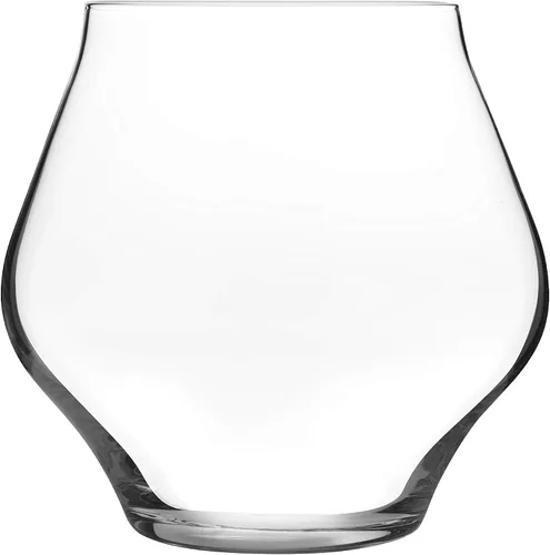 Vista 2 de Luigi Bormioli Supremo Pinot Noir - Juego de 2 copas de vino sin tallo, 15.25 onzas, transparentes
