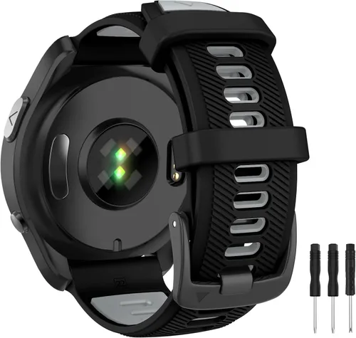 Vista 11 de OVERSTEP Compatible con Garmin Forerunner 965, 955, 945, 935, bandas intercambiables de 0.866 pulgadas de ancho para Fenix 7, Fenix 6 GPS, Fenix 5