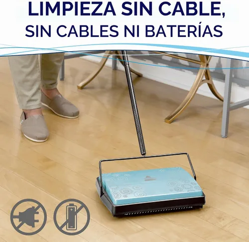 Vista 3 de BISSELL Refresh - Barredora manual - Pirouette, 2199, Azul