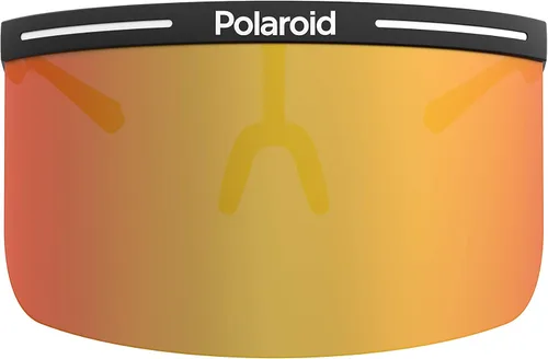 Vista 3 de Polaroid Sunglasses PLD 7038S - Lentes de sol polarizados de forma especial, color negro, rojo dorado, 3.898in, 0.039in, negro rojo dorado, 99mm, 1mm