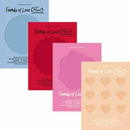 Vista 9 de Twice (3 GIFT) Formula of Love Random ver. Album+Folded Poste(Random)+Extra Photocard+Premium 3D Mask