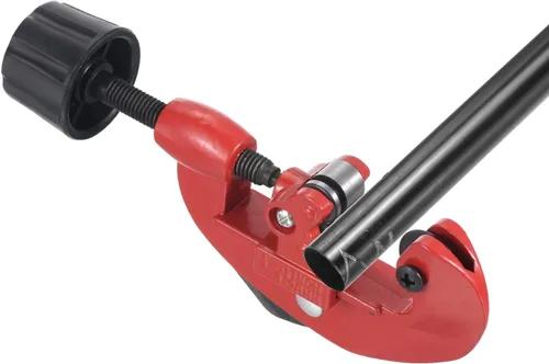 Vista 4 de PATIKIL Cortador de tubería de 1/8" a 1-3/32", para tubos de cobre de tubos de acero inoxidable corrugado, negro y rojo