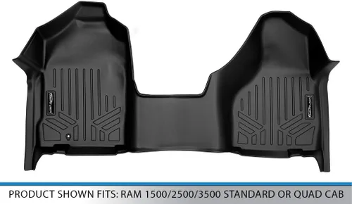 Vista 4 de SMARTLINER Alfombrillas de primera fila de una pieza para Dodge Ram 1500 2002-2008