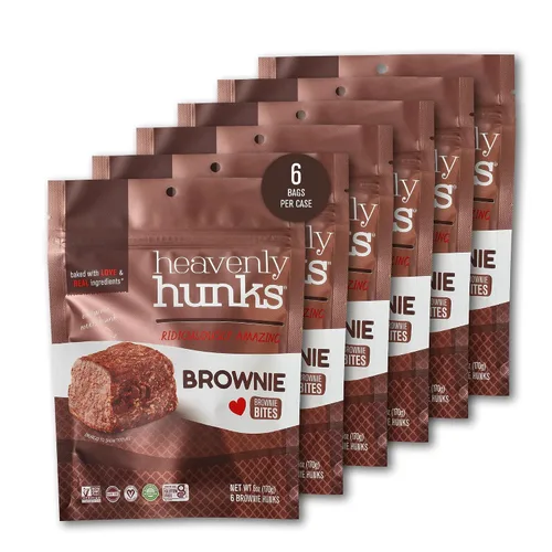 Vista 13 de Heavenly Hunks Soft-Baked Birthday Cake Oat Bites, Gluten Free, Vegan and Made with Real Ingredients