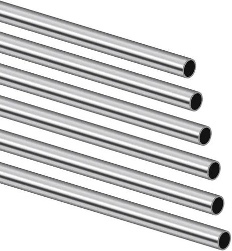 Vista 7 de Eoiips Tubo de Acero Inoxidable 304 de 1" OD, Tubería Sin Costura de Acero Inoxidable 304 Engrosada Tubo de Metal Redondo, Tubo Recto de Metal