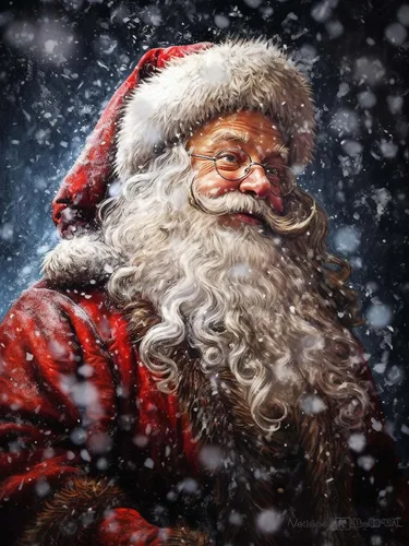 Vista 15 de VAIIEYO Kits de arte de diamantes para adultos, Papá Noel, kit de arte de diamantes 5D para principiantes, Navidad, pintura de bricolaje