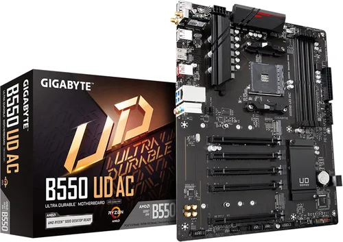 Vista 12 de [Renovado] GIGABYTE B550M DS3H AC - Tarjeta madre compatible con AM4 AMD/B550/Micro ATX/Dual M.2/SATA 6Gb/s/USB 3.2 Gen 1/PCIe 4.0/HMDI/DVI/DDR4
