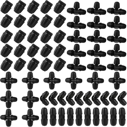 Vista 13 de Camiseta de púas de 0.236 in a 1/4 de pulgada para tubos de ¼ de pulgada; el diámetro exterior del tubo (OD) es de 0.250 pulgadas, el diámetro