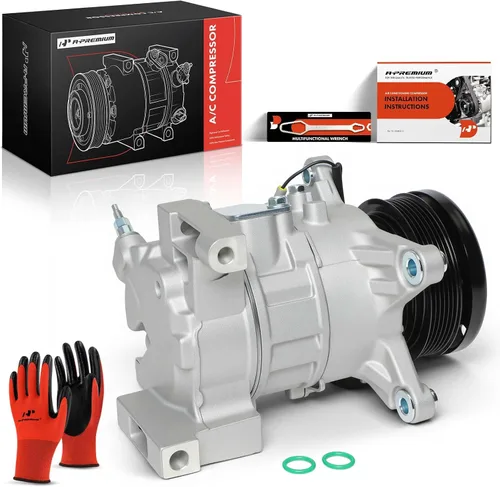 Vista 10 de A-Premium Compresor de aire acondicionado de CA con embrague compatible con Lexus GS300 3.0L 1998-2005, IS300 3.0L 2001-2005, viene con compresor