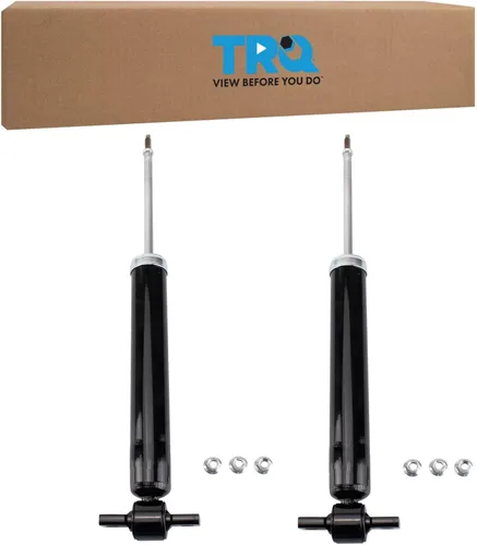 Vista 213 de TRQ Juego de amortiguadores traseros compatible con Chevrolet Express 1500 2003-2014, Express 3500 2006-2022, GMC Savana 1500, Savana 3500
