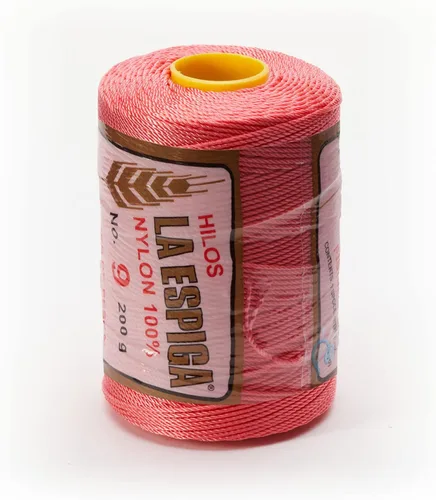 Vista 31 de N° 9 - 100% Cordón de Hilo de Nylon Omega para Tejer y Crochet - 01 Blanco