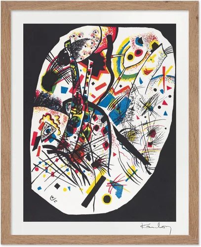 Vista 12 de Poster Master Póster vintage Wassily Kadinsky – Impresión retro delicada de tensión – Arte de formas geométricas – Arte abstracto – Arte moderno