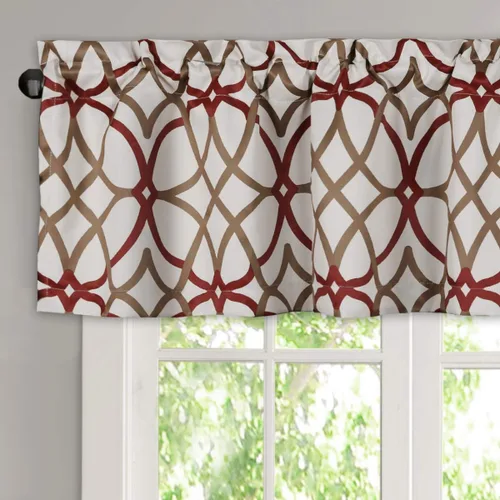 Vista 10 de H.VERSAILTEX Cenefas de cortina opacas para cocina/baño - Cenefas de ventana con aislamiento térmico para sala de estar/dormitorio con bolsillo
