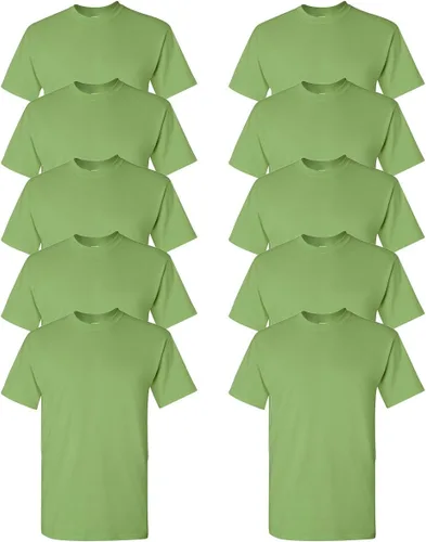 Vista 195 de Gildan Camiseta G500 para hombre Ceniza/baya