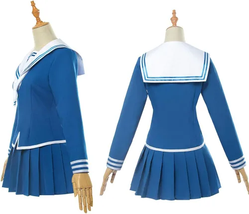 Vista 4 de Nuoqi Tohru Honda - Disfraz de cosplay de frutas, cesta de Tohru Cosplay uniforme