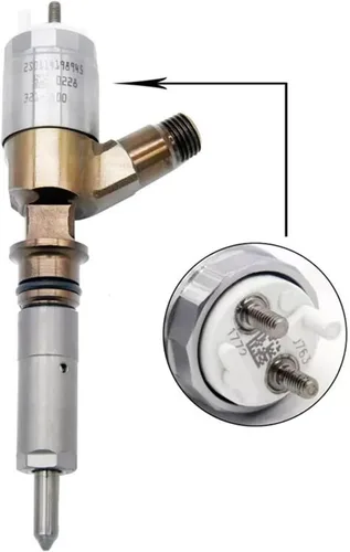 Vista 3 de Fuel Injector Compatible with Diesel Common Rail C6.6 Compatible with Caterpillar Compatible with Perkins 2645A753 321-3600
