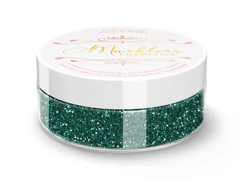 Vista 136 de MARBLERS Polvo de mica natural grueso [perla azul acero] 0.11 onzas (0.11 oz) altamente pigmentado no tóxico, vegano, libre de crueldad animal
