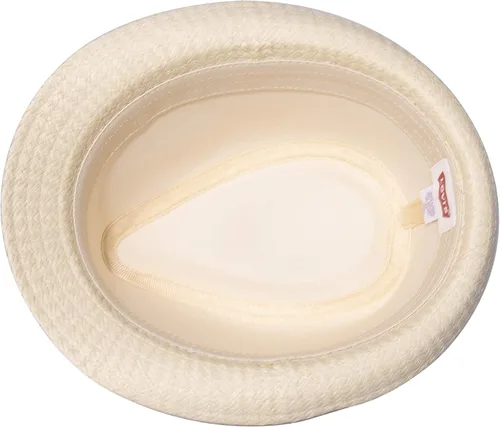 Vista 5 de Levi's Sombrero de paja ligero Fedora Panamá para hombre