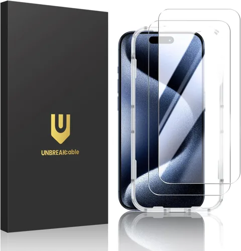 Vista 18 de UNBREAKcable Protector de pantalla de vidrio templado inastillable para iPhone SE 2022/SE 2020, iPhone 8/7 [2 unidades] [99.99% transparente HD]