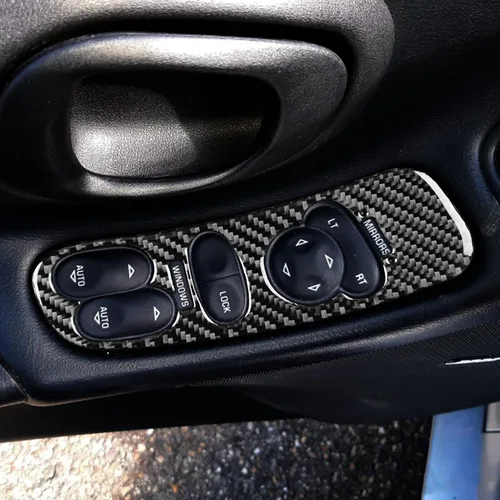 Vista 26 de NVCNX Real Premium - Cubierta de fibra de carbono para puerta de automóvil, pilar A, salida de aire, cubierta interior compatible con Chevrolet