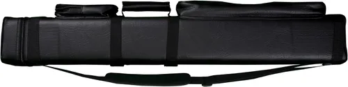 Vista 2 de Accuplay Funda rígida para tacos de billar 3x6, elija negro, marrón, rojo blanco, azul blanco o negro blanco