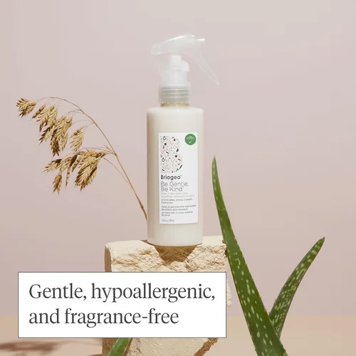 Vista 3 de Briogeo Be Gentle, Be Kind Aloe + Oat Milk - Spray desenredante ultra calmante Sin fragancia sin enjuague para cuero cabelludo y cabello sensibles