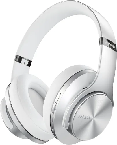 Vista 16 de DOQAUS Auriculares Bluetooth sobre la oreja, control de aplicaciones Negro