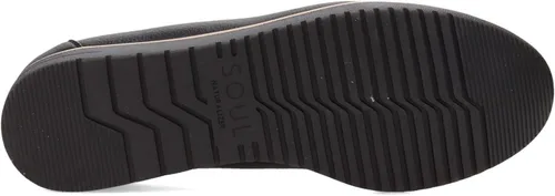 Vista 7 de SOUL Naturalizer Idea - Zapato de ballet plano acolchado para mujer, color negro liso, 8.5 M, Negro