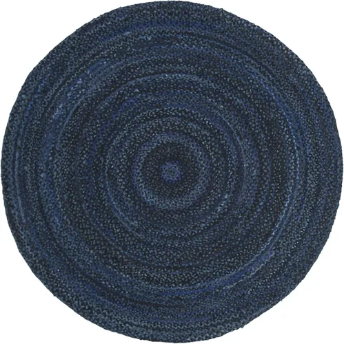 Vista 43 de SAFAVIEH Alfombra trenzada de la colección – Alfombra redonda de 3 pies, color beige con detalles rosados, algodón hecho a mano, estilo cabaña