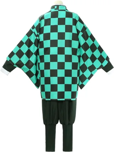 Vista 2 de Disfraz de cosplay para adultos de Kochou Shinobu del Anime de Demon Slayer Kimono de Kochou para Halloween
